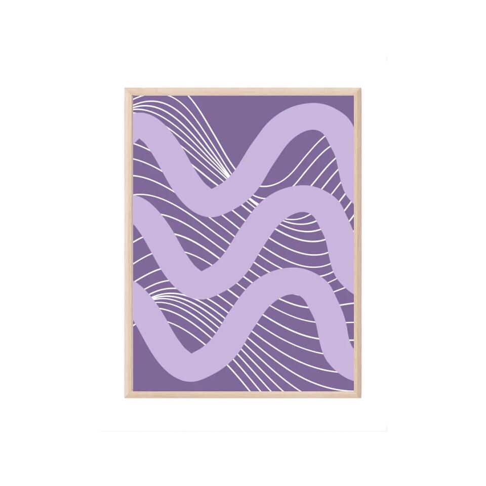 Purple Swing Poster