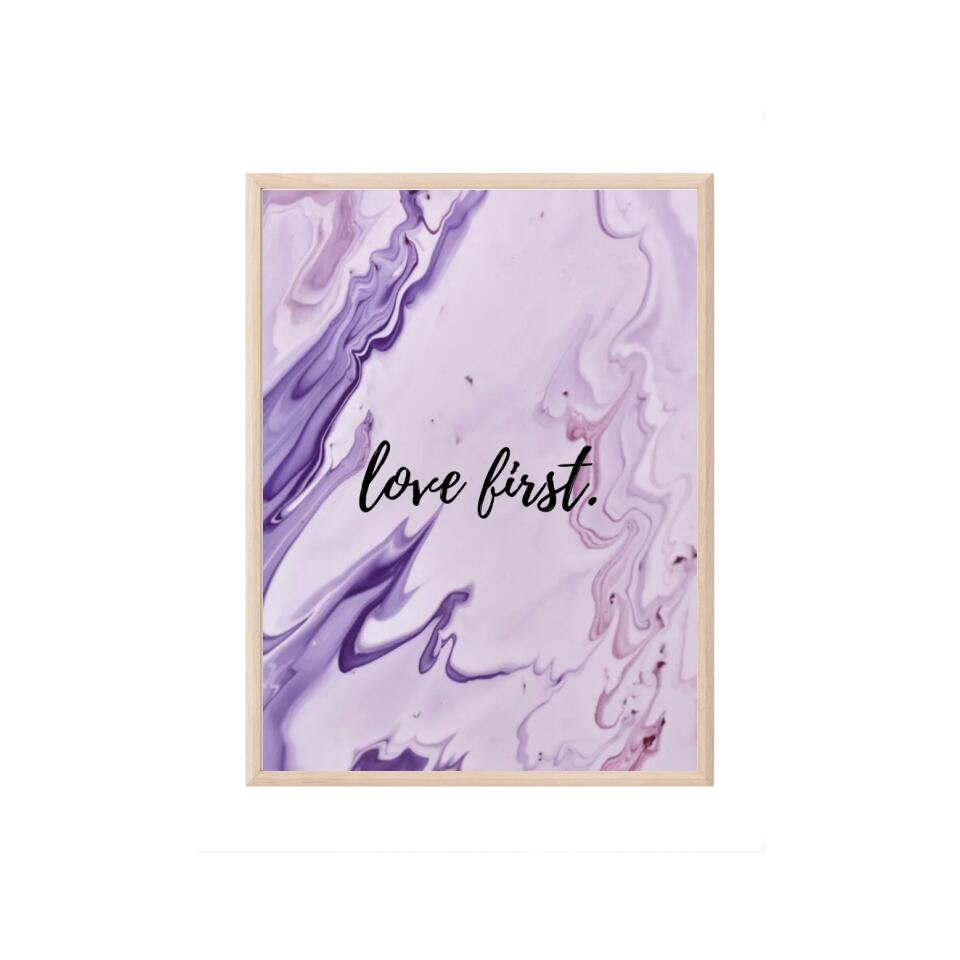 Love First Poster