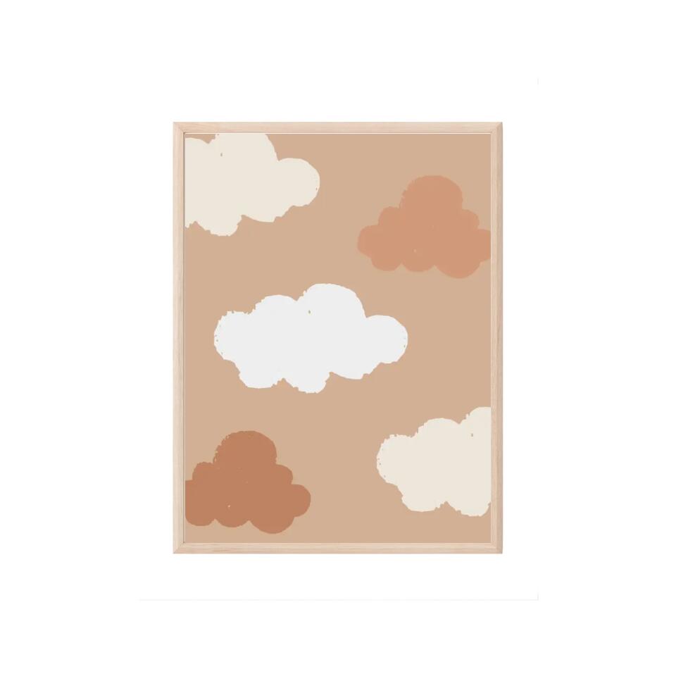 Brown Clouds Poster