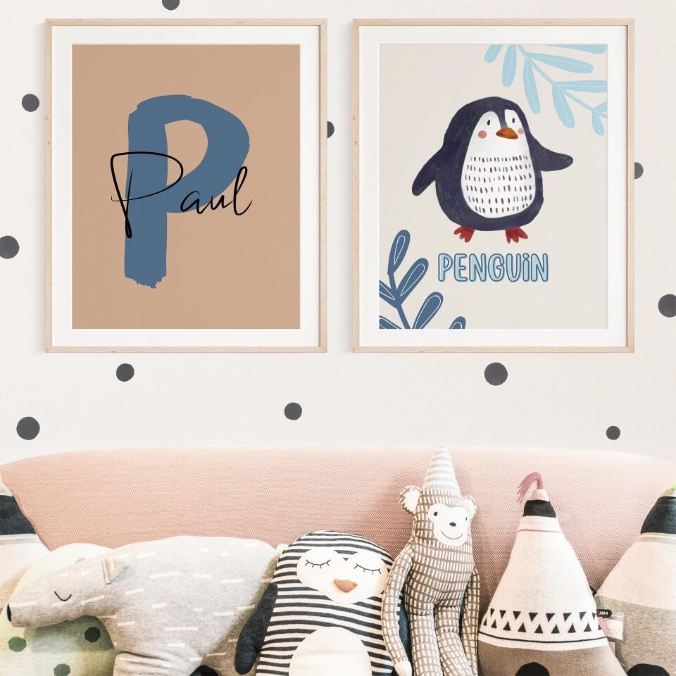 Penguin/Pinguin Tierposter