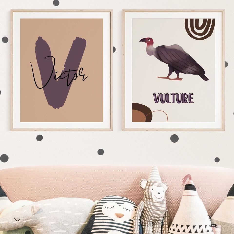 Vulture/Geier Tierposter